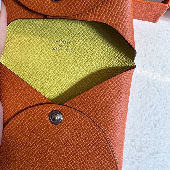 Brand new Authentic Hermes Bastia Change Purse 🧡 - Picture 7 of 7